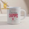 Indiana Hoosiers Football 2026 Chick fil A Peach Bowl Champions Locker Room Ceramic Mug Cup