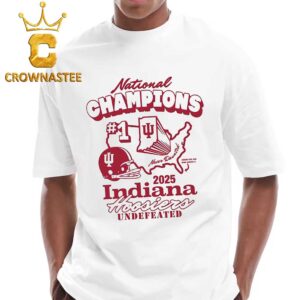 Indiana Hoosiers Undefeated Something Inked 2025 2026 National Champions College Football Playoff Unisex T-Shirt