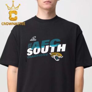 Jacksonville Jaguars 2025 AFC South Division Champions Conquer Unisex T-Shirt Hoodie Long Sleeve