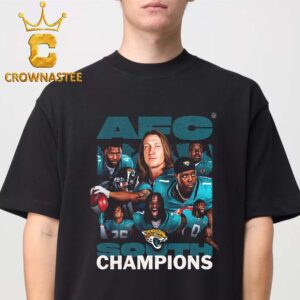 Jacksonville Jaguars 2025 Champions AFC South Champions All Team Unisex T-Shirt