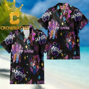 KPOP Demon Hunters Huntrix Pattern Regular Hawaiian Shirt