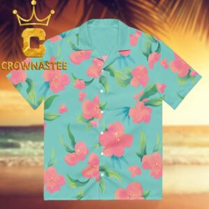KPop Demon Hunters Abby Saja Boys Florals Hawaiian Shirt