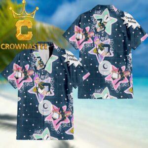 Kpop Demon Hunters Huntrix Rumi Mira Zoey Star Regular Hawaiian Shirt