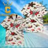 Stranger Things Demogorgon Hellfire Club Pattern Black Hawaiian Shirt