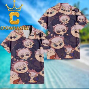 Jujutsu Kaisen Itadori Yuji Sukuna Pattern Regular Hawaiian Shirt