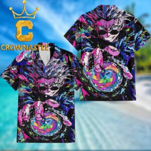 Jujutsu Kaisen Gojo Satoru Colorful Regular Hawaiian Shirt