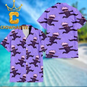Jujutsu Kaisen Gojo Satouru Pattern Regular Hawaiian Shirt