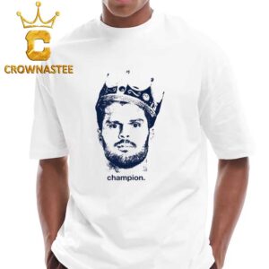 Sam Darnold Crown Seattle Seahawks 2025 Super Bowl LX Champions Unisex T-Shirt