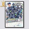 Seattle Seahawks Super Bowl LX Champions 2025 Home Decor Poster Canvas