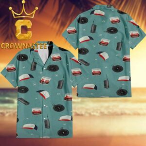 Stranger Things Duston Henderson Items Pattern Regular Hawaiian Shirt