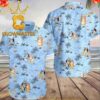 Bluey Chilli 4th Of July Pattern Blue Hawaiian Shirt