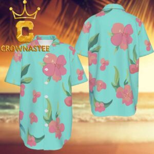 Kpop Demon Hunters Abby Hibiscus Summer Vibe Regular Hawaiian Shirt