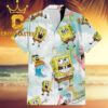 Spongebob Spongebob Patrick Star Pattern Summer Hawaiian Shirt Spongebob Spongebob Patrick Star Pattern Summer Hawaiian Shirt