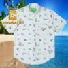 Spongebob Square Pants Administrator Flotsam Chocolate Patttern Hawaiian Shirt