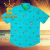 Spongebob Square Pants Meep Fish Patttern Hawaiian Shirt