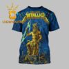 Metallica M72 Bucharest Romania National Arena 2026 Pop Up Eclusive All Over Print T Shirt