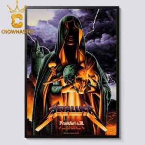 Metallica Deutsche Bank Park 2026 M72 Frankfurt May 22nd Limited Pop Up Home Decor Poster Canvas