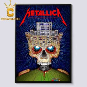 Metallica M72 Bucharest Romania National Arena 2026 Pop Up Eclusive Home Decor Poster Canvas