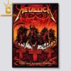 Metallica M72 Bucharest Romania National Arena 2026 Pop Up Eclusive Home Decor Poster Canvas