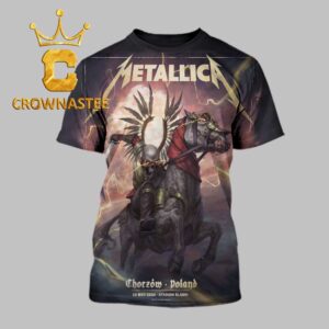Metallica M72 Chorzow 2026 Stadion Slaski Poland May 19th Limited All Over Print T-Shirt