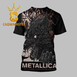 Metallica Olympiastadion 2026 M72 Berlin 30th May All Over Print T-Shirt