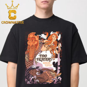 Foo Fighters Warsaw 2026 PGE Narodowy June 15th Unisex T-Shirt