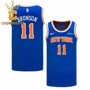 Jalen Brunson Nike New York Knicks Icon Swingman Basketball Jersey