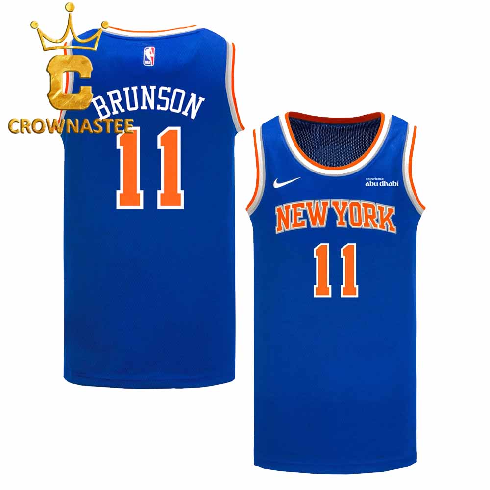 Jalen Brunson Nike New York Knicks Icon Swingman Basketball Jersey Jalen Brunson Nike New York Knicks Icon Swingman Basketball Jersey
