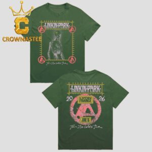 Linkin Park Groupama Stadium 2026 Lyon France Limited Two Sided T-Shirt