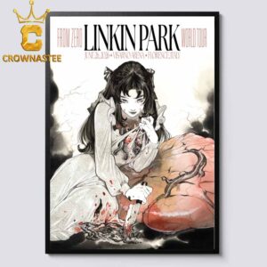 Linkin Park Visarno Arena 2026 Florence Italy June 25th Home Decor Poster Canvas