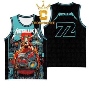 Metallica Aviva Stadium 2026 Dublin Ireland June 21st Basketball Jersey