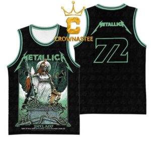 Metallica Aviva Stadium Dublin 2026 Ireland June 19th 21st Basketball Jersey