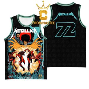 Metallica Aviva Stadium Dublin 2026 Ireland Night 1 June 19th Basketball Jersey