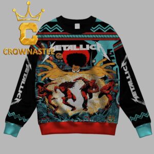 Metallica Aviva Stadium Dublin 2026 Ireland Night 1 June 19th Christmas Ugly Sweater