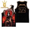 Metallica Cardiff Wales 2026 Principality Stadium M72 World Tour Basketball Jersey