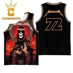 Metallica Cardiff 2026 Principality Stadium Wales Limited Edition Basketball Jersey