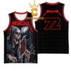 Metallica Hampden Park Glasgow 2026 Scotland Exclusive Limited Basketball Jersey