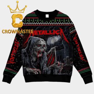 Metallica Hampden Park Glasgow 2026 Scotland June 25th Christmas Ugly Sweater
