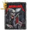 Metallica Hampden Park Glasgow 2026 Scotland Exclusive Limited Hooded Fleece Woven Blanket Tapestry
