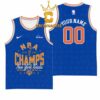 New York Knicks 2026 NBA Champions Custom Name Number Jersey New York Knicks 2026 NBA Champions Custom Name Number Jersey