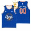 New York Knicks 2026 NBA Champions Logo Custom Name Number Basketball Jersey