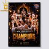 New York Knicks 2026 NBA Champions Madison Square Garden Home Decor Poster Canvas New York Knicks 2026 NBA Champions Madison Square Garden Home Decor Poster Canvas