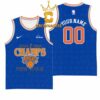 New York Knicks 2026 NBA Champions Custom Name Number Jersey New York Knicks 2026 NBA Champions Custom Name Number Jersey