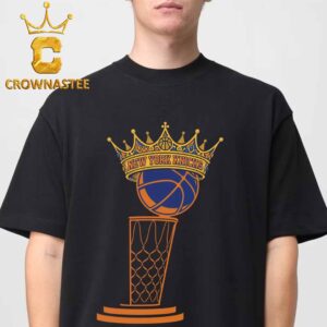 New York Knicks 2026 NBA Champions Trophy Crown T-Shirt