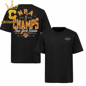 New York Knicks Nike 2026 NBA Finals Champions Two Sided T Shirt
