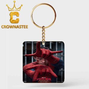 Spider Man Brand New Day 2026 Marvel Acrylic Wood Keychain
