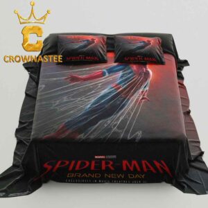 Spider Man Brand New Day 4DX 2026 Marvel Studio Pillow Cover Bedding Set