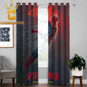 Spider Man Brand New Day 4DX 2026 Marvel Studio Window Curtain