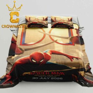 Spider Man Brand New Day Dolby Atmos 2026 Marvel Studio Pillow Cover Bedding Set