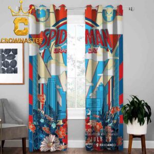 Spider Man Brand New Day Exclusive Poster Window Curtain